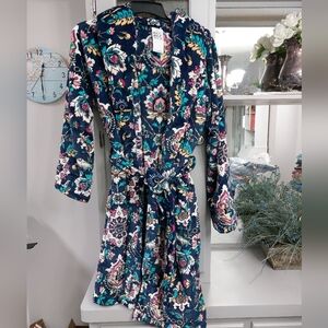 Vera Bradley Harry Potter Home To Hogwarts Hooded Fleece Robe 2X/3X NWT